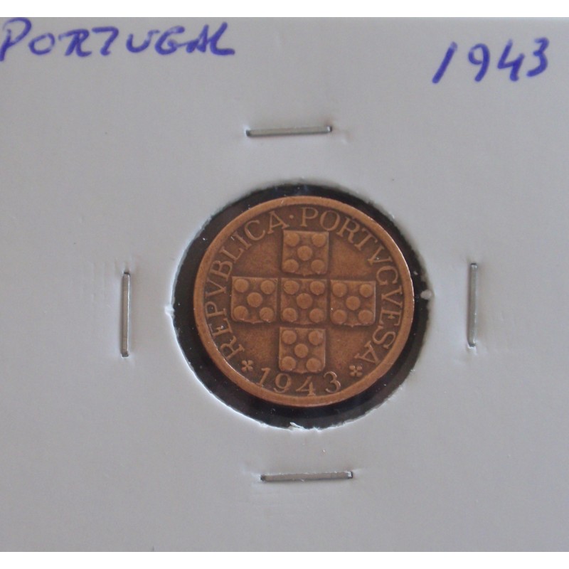 Portugal - 10 Centavos - 1943