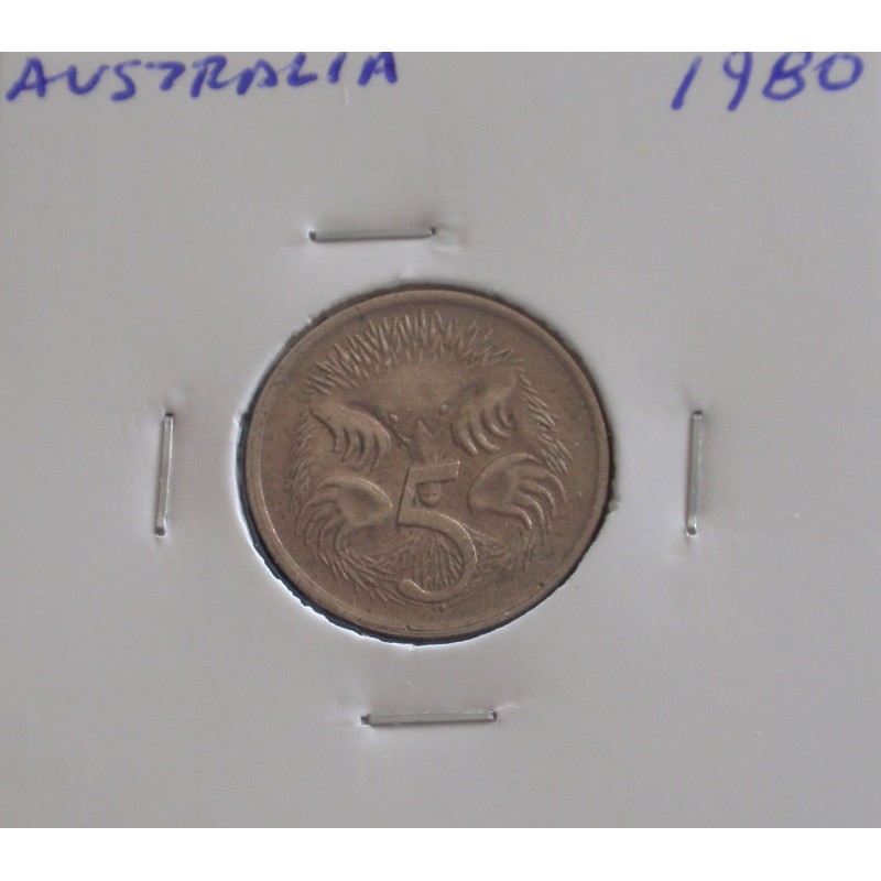 Austrália - 5 Cents - 1980