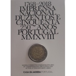 Portugal - 2 Euro - 2018 - 250 Anos da INCM - BNC