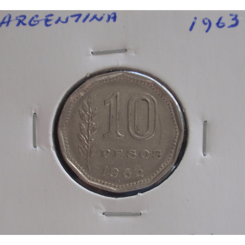 Argentina - 10 Pesos - 1963
