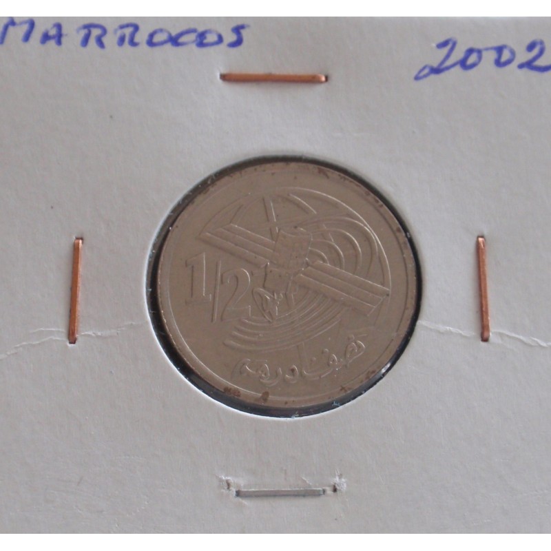 Marrocos - 1/2 Dirham - 2002