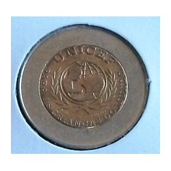 Portugal - 100 Escudos - 1999 - UNICEF - (Erro)