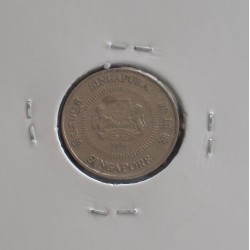 Singapura - 10 Cents - 1990