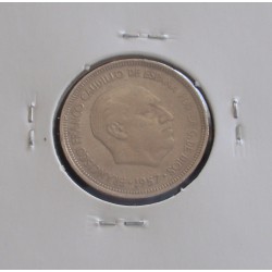 Espanha - 5 Pesetas - 1957-58