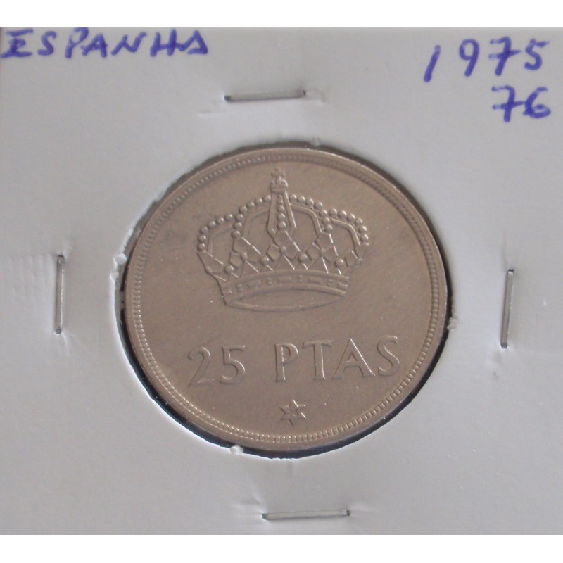 Espanha - 25 Pesetas - 1975-76