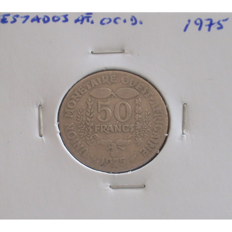 Estados de África Ocidental - 50 Francs - 1975