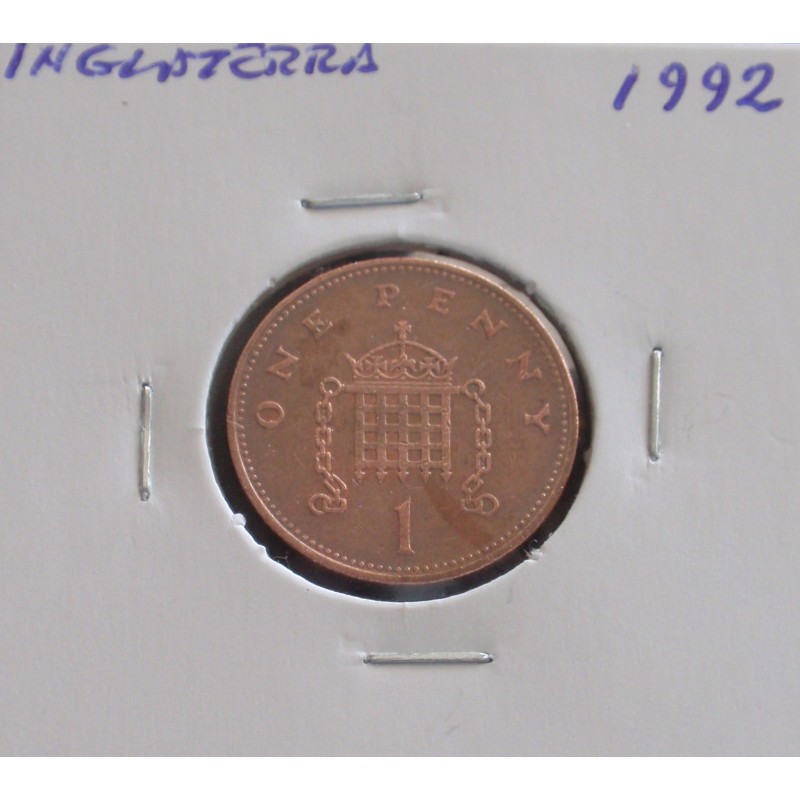 Inglaterra - 1 Penny - 1992