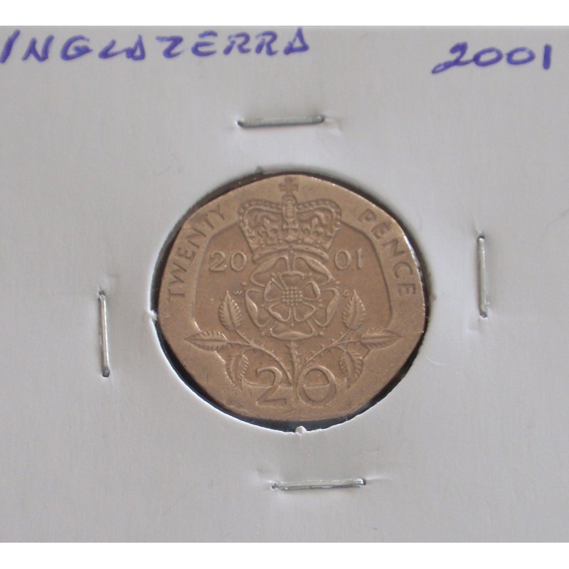 Inglaterra - 20 Pence - 2001