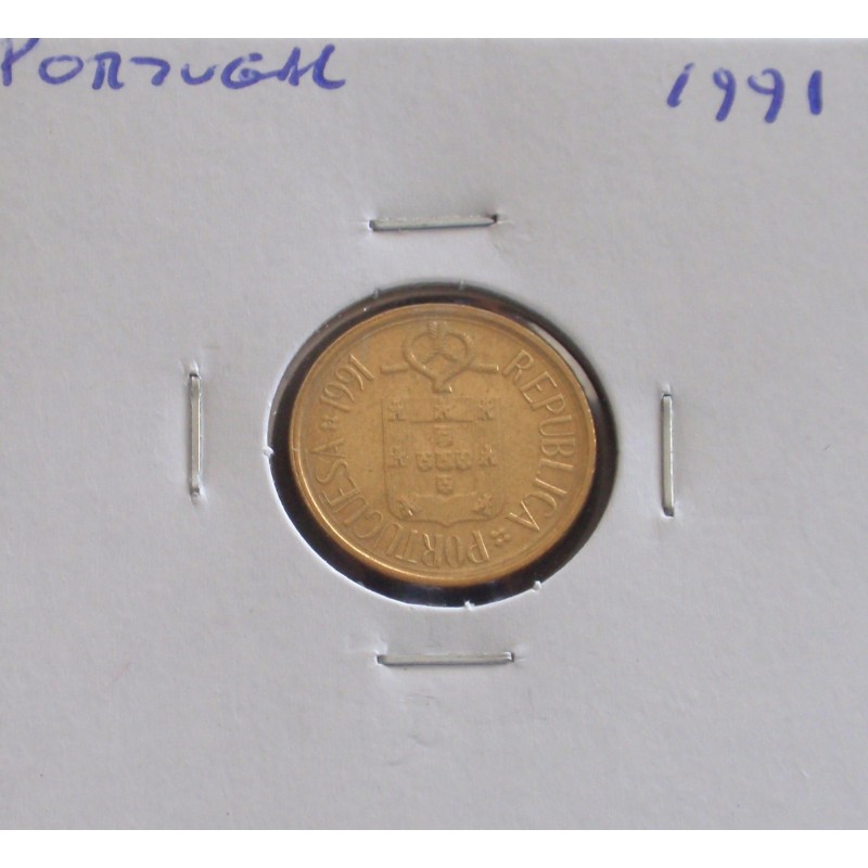 Portugal - 1 Escudo - 1991