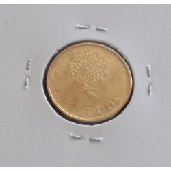 Portugal - 5 Escudos - 1990