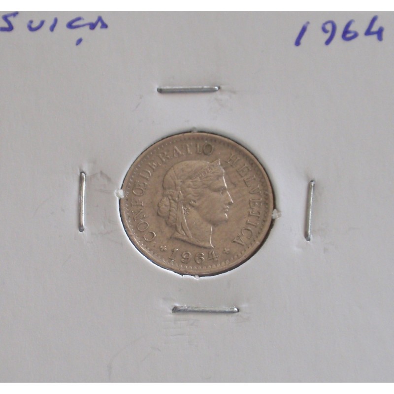 Suiça - 5 Rapen - 1964