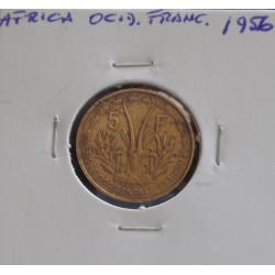 França / Afrique Occidentale Franc. - 5 Francs - 1956