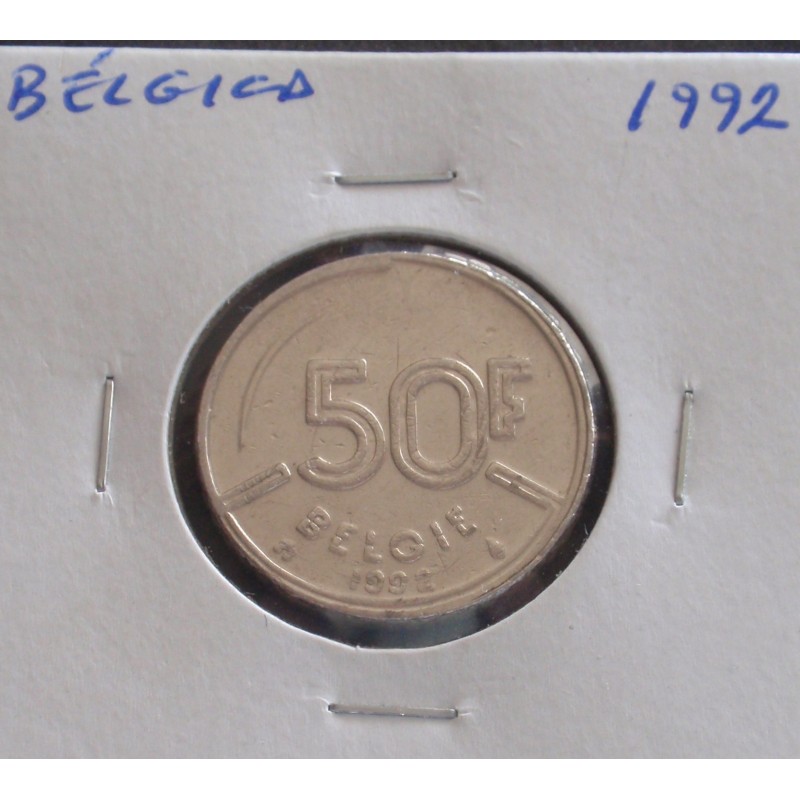 Bélgica ( Belgie ) - 50 Francs - 1992
