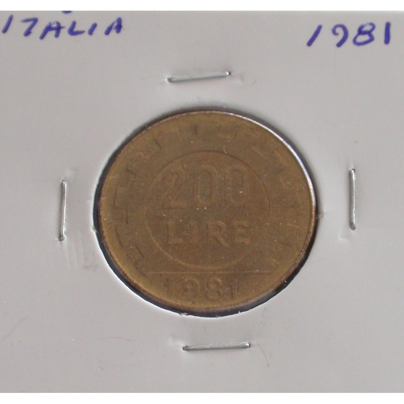 Itália - 200 Lire - 1981