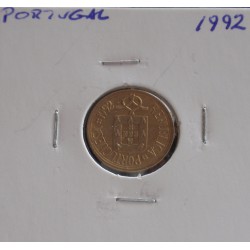 Portugal - 1 Escudo - 1992