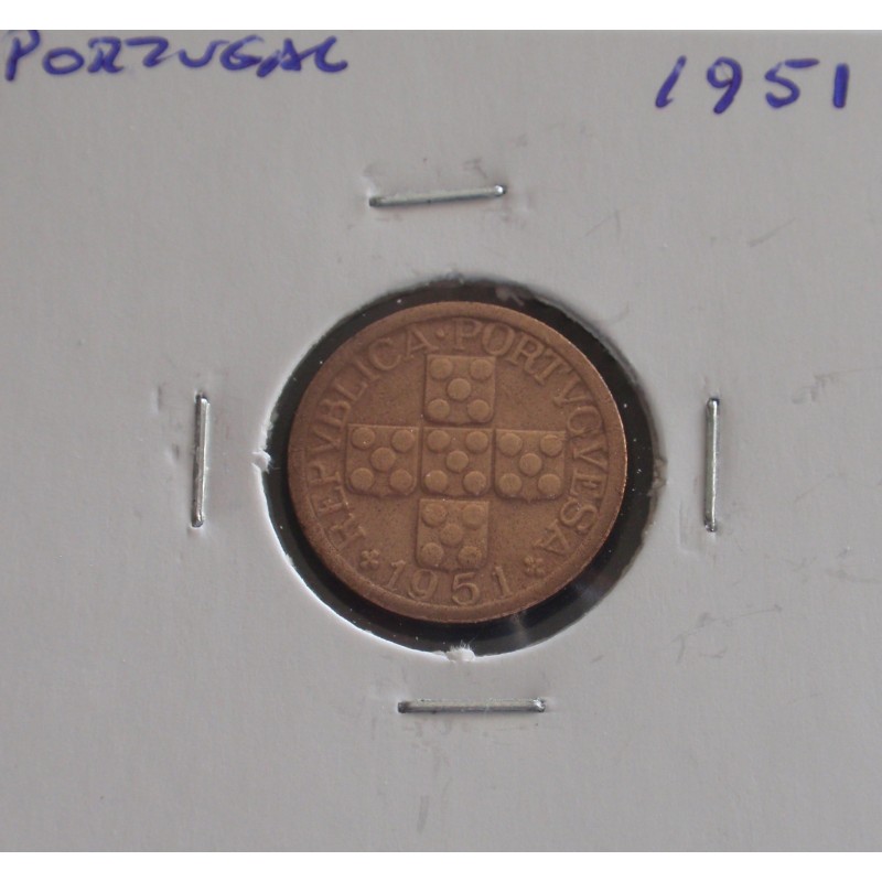 Portugal - 10 Centavos - 1951