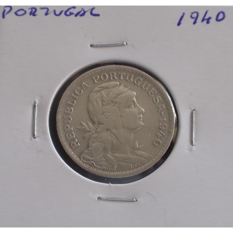 Portugal - 50 Centavos - 1940