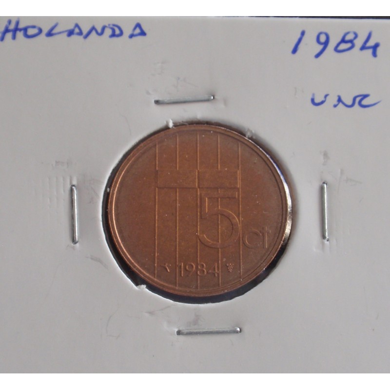 Holanda - 5 Cents - 1984 - Unc