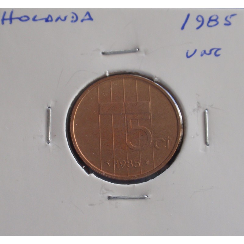 Holanda - 5 Cents - 1985 - Unc