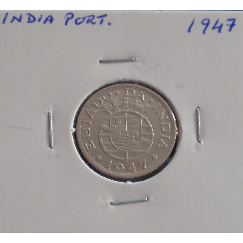 India - 1/4 Rupia - 1947