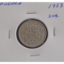Angola - 2,50 Escudos - 1953 - Unc