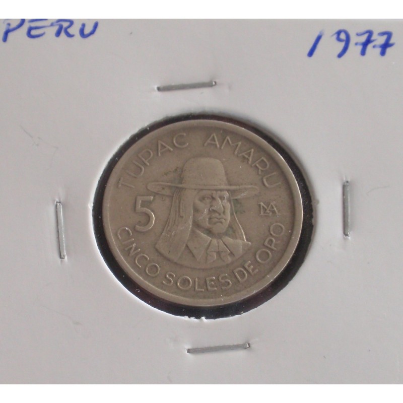Peru - 5 Soles - 1977