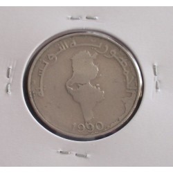Tunisia - 1 Dinar - 1990