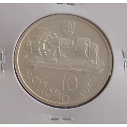 Eslováquia - 10 Euro - 2009 - Prata