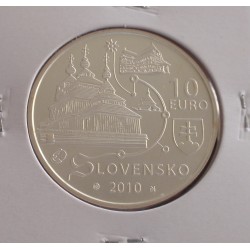 Eslováquia - 10 Euro - 2010 - Prata