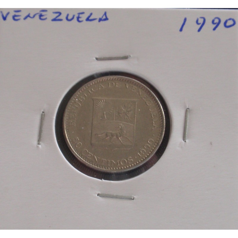 Venezuela - 50 Centimos - 1990