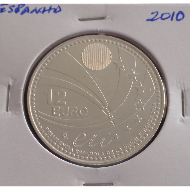 Espanha - 12 Euro - 2010 - Prata