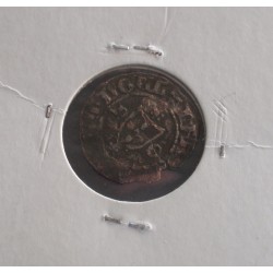 D. João I - 1/2 Real Atípico P / PO - N/D ( 1392-1397 )- A. G. 32.03