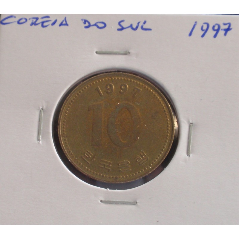 Coreia do Sul - 10 Won - 1997