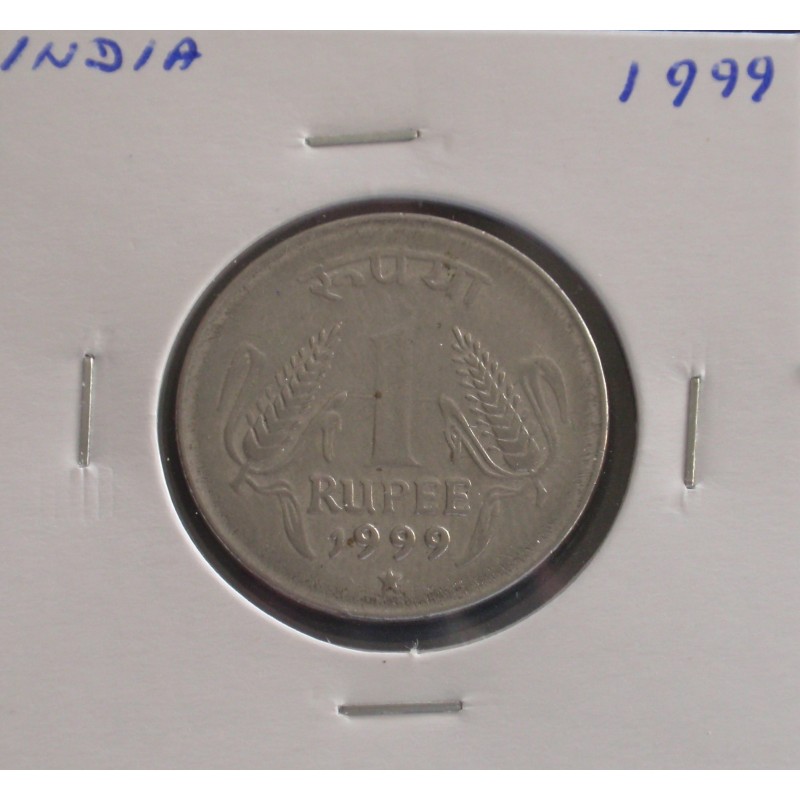 India - 1 Rupee - 1999