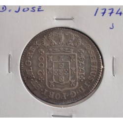 D. José - 12 Vinténs - 1774 - A. G. 30.08 - Prata