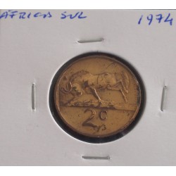 África do Sul - 2 Cents - 1974