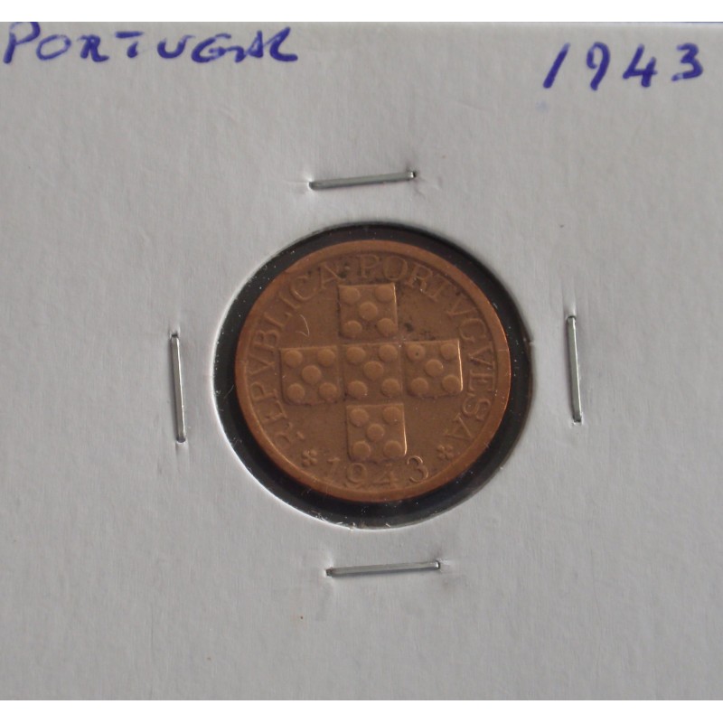 Portugal - 10 Centavos - 1943