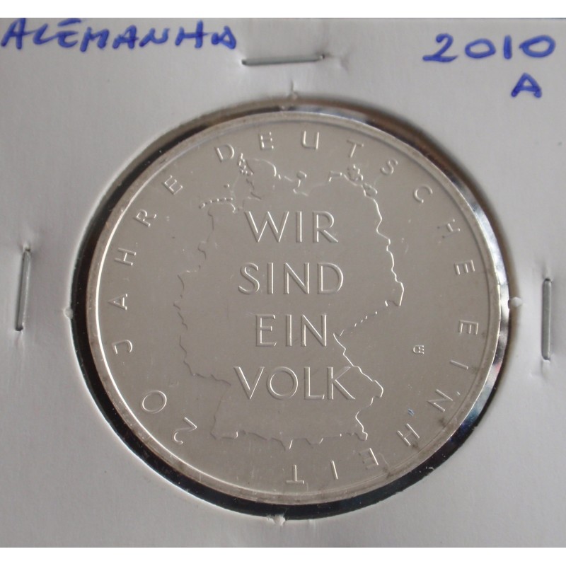 Alemanha - 10 Euro - 2010 A - Prata