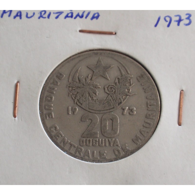 Mauritânia - 20 Ouguiya - 1973