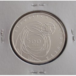 Portugal - 500 Escudos - 2001 - Porto Capital Europ. Cultura - Prata