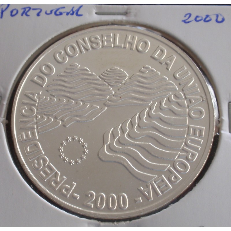 Portugal - 1000 Escudos - 2000 - Presidência do Cons. U. E. - Prata