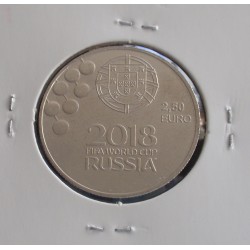 Portugal - 2,50 Euro - 2018 - FIFA Rússia