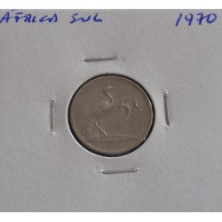 África do Sul - 5 Cents - 1970