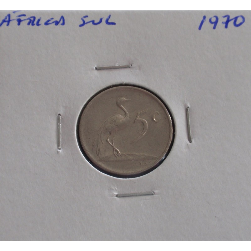 África do Sul - 5 Cents - 1970
