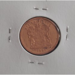 África do Sul - 5 Cents - 1997
