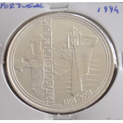 Portugal - 1000 Escudos - 1994 - Tratado de Tordesilhas - Prata