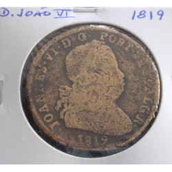 D. João VI - Pataco - 1819...