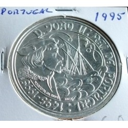 Portugal - 1000 Escudos - 1995 - D. João II  - Prata
