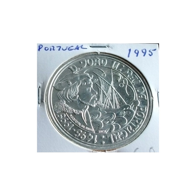 Portugal - 1000 Escudos - 1995 - D. João II  - Prata