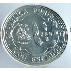 Portugal - 1000 Escudos - 1995 - D. João II  - Prata